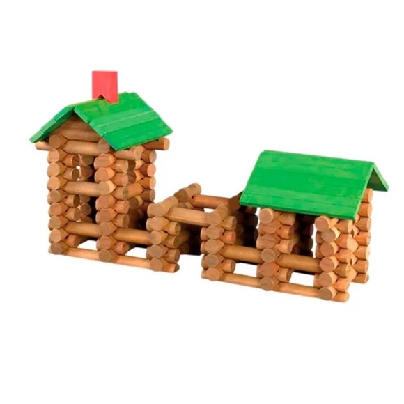 Maxim Tumble Tree Timbers Wooden Building Maxim Set of 300 - Picture 9 of 10